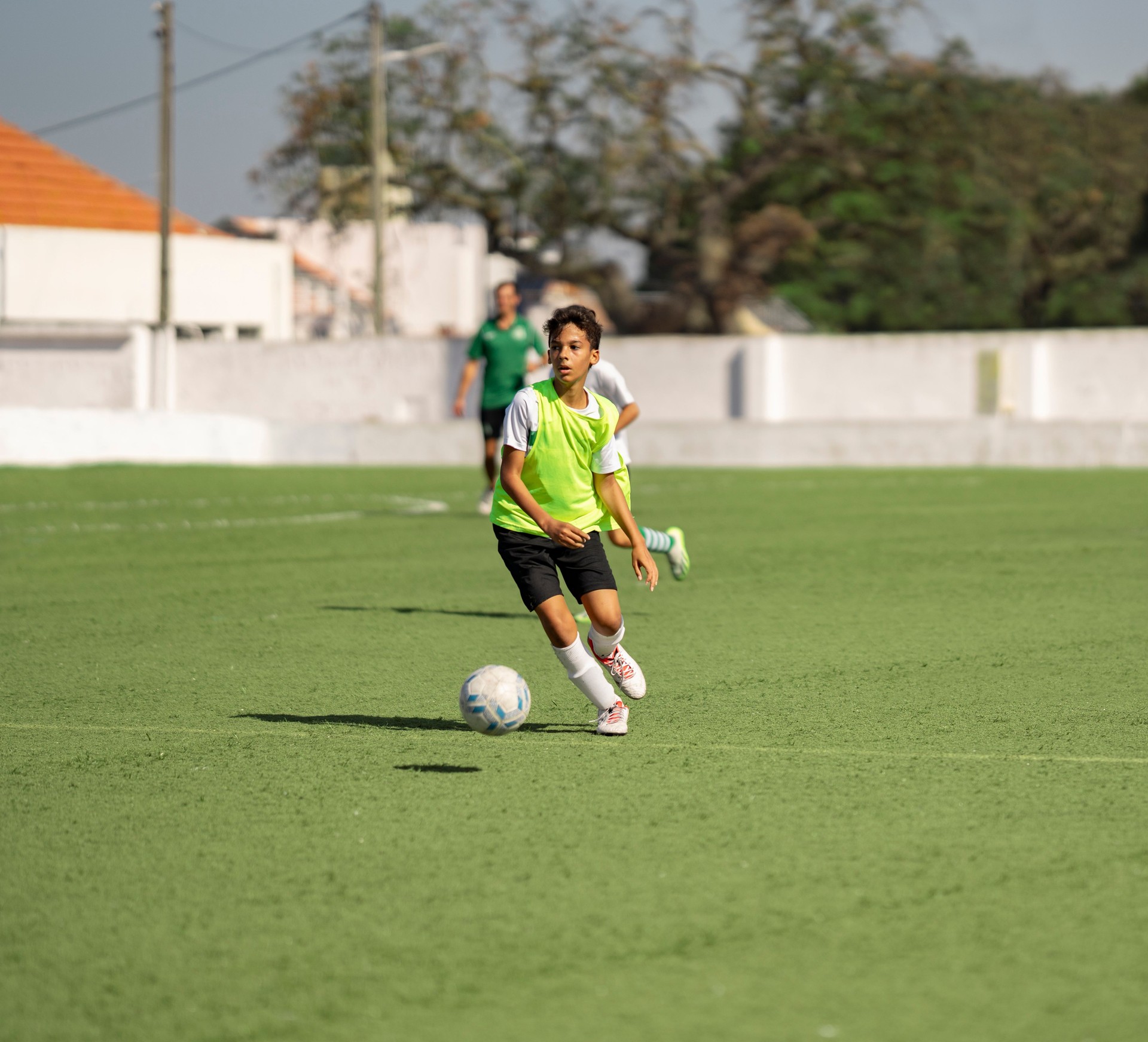 Soccer player in Europe