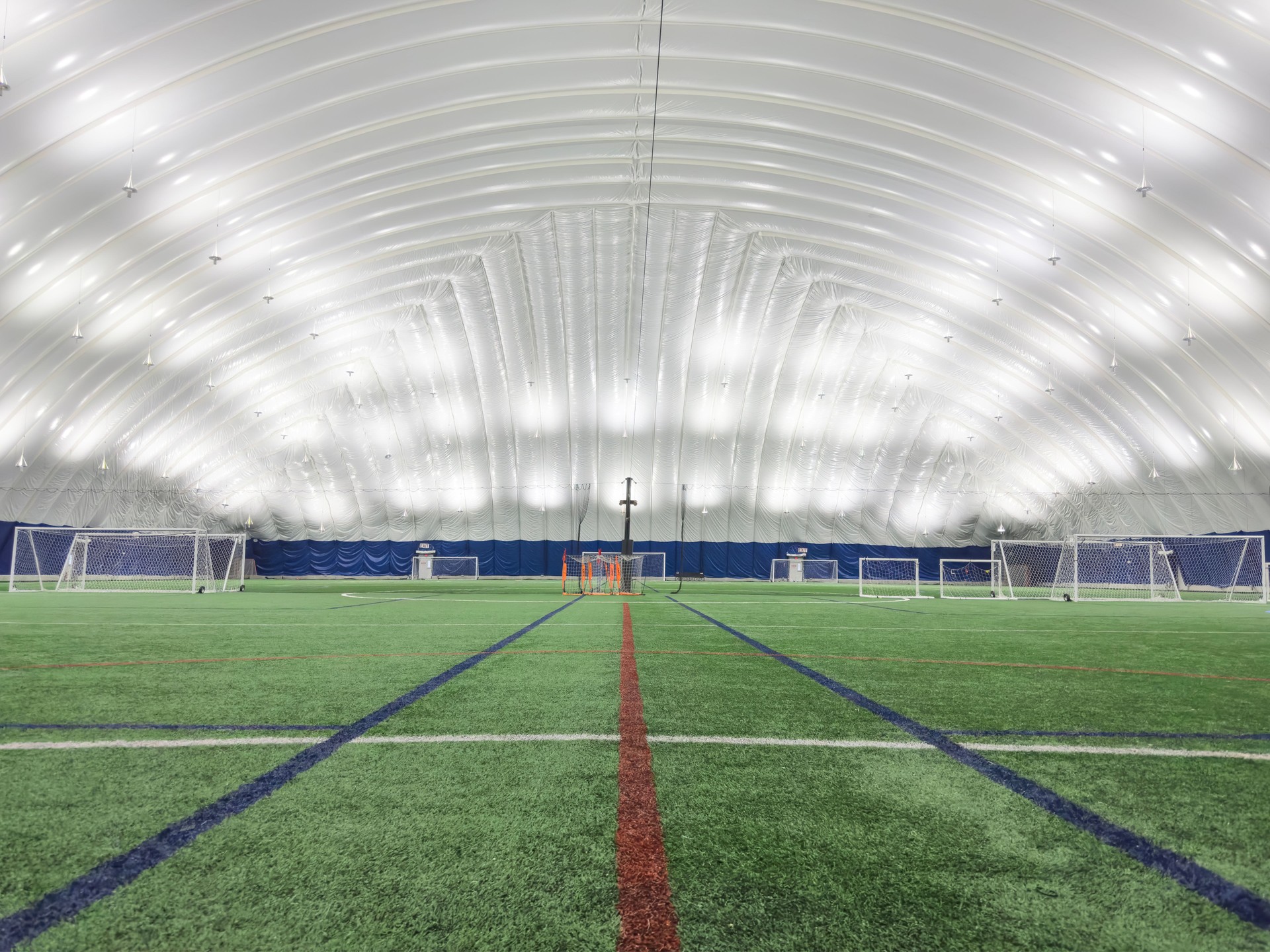 Indoor soccer field